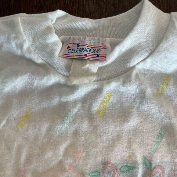 NWT Vintage Celebrations Floral Top Size 6X - Picture 2 of 4